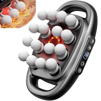 Massager Gun Set Deep Tissue Body Fitness Muscle Electric Relax Massager for Back Shoulders Legs Foot 16 Heads